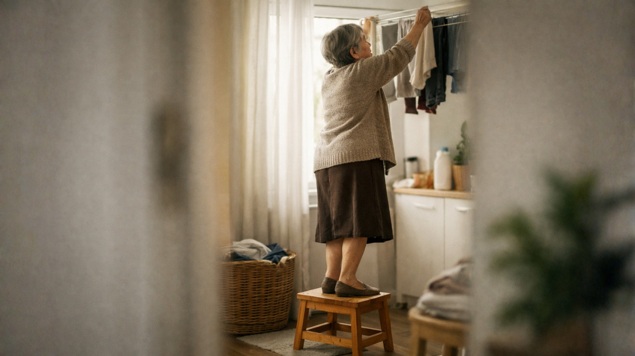 Minimalistyczne wnętrze w salonie w naturalnych kolorach.